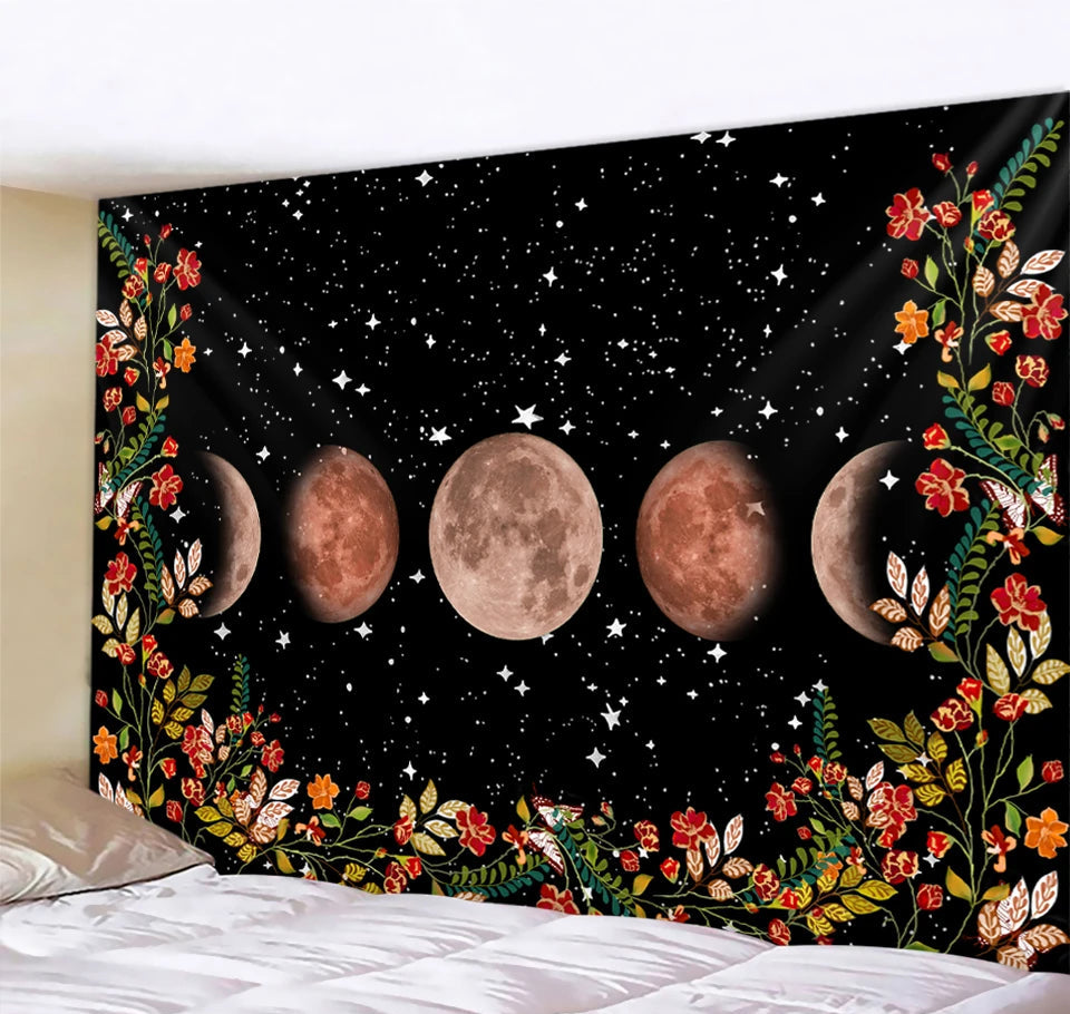 Moonlit Vines and Velvet Skies