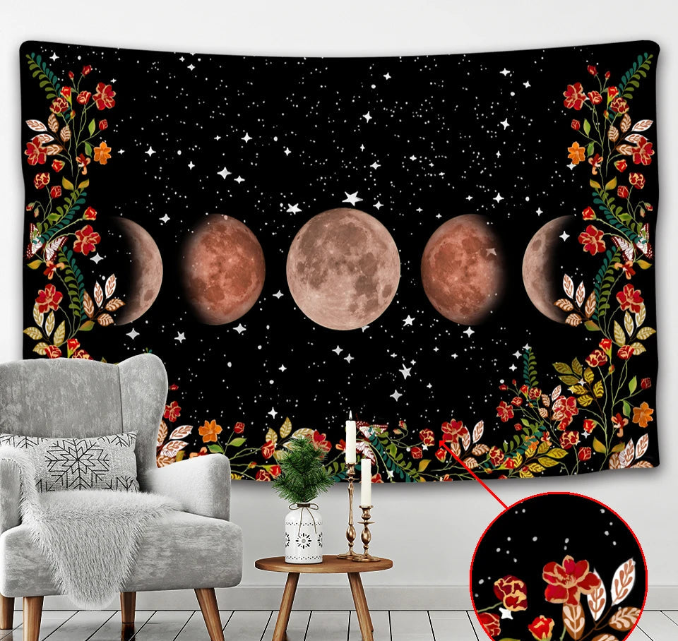 Moonlit Vines and Velvet Skies
