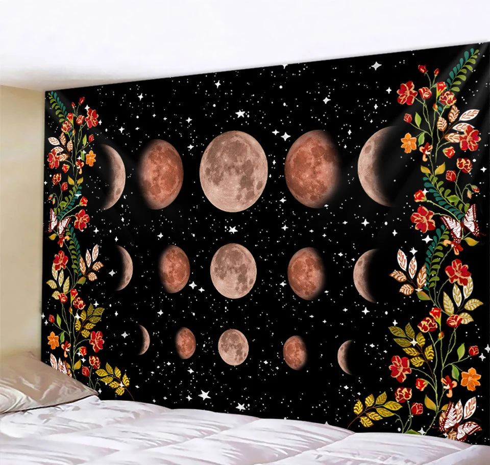 Moonlit Vines and Velvet Skies