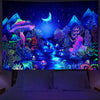 Neon Mountain Scape